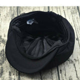 Collrown Men Vintage Painter Beret Caps Octagonal Newsboy Cap Cabbie Ivy Flat Hat