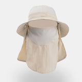 Removable Outdoor Quick-drying Sunscreen Waterproof Fisherman Hat Breathable Bucket Hat