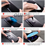 UV Tempered Glass For Samsung Galaxy S9 S8 S10 Plus Note 8 9 10 100D Liquid Screen Protector For Samsung S20 Plus Ultra S8 Glass