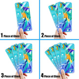 1/2/3/4Pcs Tempered Glass for huawei p30 p20 pro Screen Protector Protective Glass For Honor 20i 10i 8S 8X 9 10 20 Lite 20S