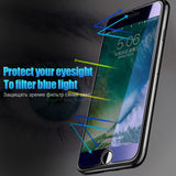 9H Anti-Burst Protective Glass On The For iPhone 7 5S 5 6 6s Tempered Screen Protector For iPhone Xs Max XR 11 Pro 8 Plus Glass