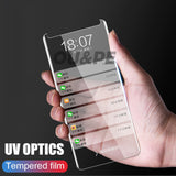 UV Tempered Glass For Samsung Galaxy S9 S8 S10 Plus Note 8 9 10 100D Liquid Screen Protector For Samsung S20 Plus Ultra S8 Glass