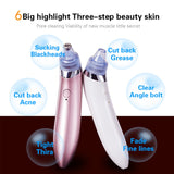 Facial Blackhead Remover Vacuum Skin Care Pore Vacuum Acne Pimpl Removal Vacuum Suction Beauty Instrument Spot Cleaner