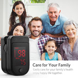 Fast Delivery Fingertip Pulse Oximeter Finger Pulse Oxygen Saturation Monitor Finger Oximeter Home family Health Care