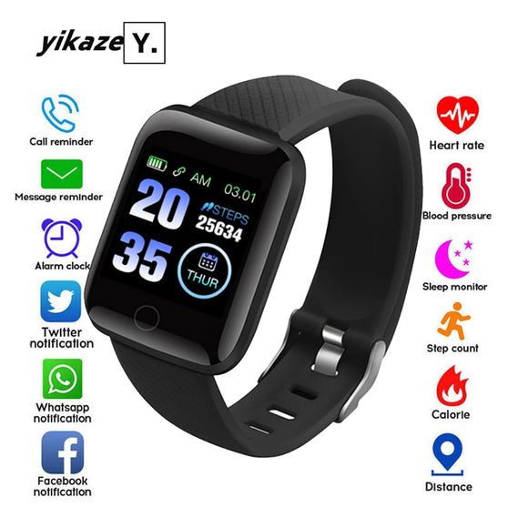 D13 Smart Watch Men Women Fitness Tracker Blood Pressure Wristband Heart Rate Pedometer Waterproof Sports Smart Band For Xiaomi