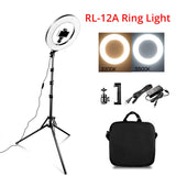 capsaver 14 inch 18 inch Ring Light LED Video Light Makeup Lamp with Tripod Stand TL-160S TL-600S L4500 RL-12A RL-18A