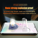 500D Full Cover Hydrogel Film Screen Protector For Samsung Galaxy S10 S9 S8 S10E Note 10 PLUS 8 9 Screen Protector For S20 Plus