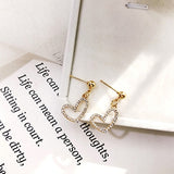 Abdoabdo Pearl Long Tassel Earrings For Women Ear Wire Drop Earrings Jewelry Earrings Gold Earrings Pendientes Mujer Moda 2019