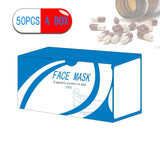 Face Mouth Protective Mask Disposable Facial 3-Ply personal protection Earloop Non Woven Mouth Dust Masks 1/2/10/20/50/100 Pcs