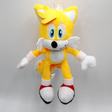 25cm Sonic the hedgehog Plush Doll Blue Yellow Gray Red Black Sonic Dolls Toy Home Decoration Kid's Birthday Festival Gifts