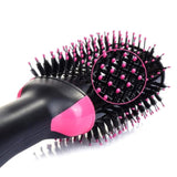 AirGTC Hair Dryer Brush 1000W 2 in 1 One Step Hair Dryer Brush Hot Air Comb Volumizer Blow Straightener Curler Dropshipping