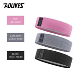 AOLIKES 3PCS/Lot Fitness Rubber Bads Resistance Bands Expander Rubber Bands For Fitness Elastic Band For Fitness Band Training