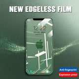 700D Full Cover Tempered Glass On For iPhone 11 Pro Max Screen Protector Glass Soft Edge For iPhone X XS Max XR 7 8 6 Plus Film