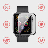 3D HD Tempered Glass For Apple Watch Screen protector Series 3 2 1 42MM 38MM Glass For Apple Watch Glass IWatch 5 4 44MM 40MM