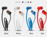 JBL T110 3.5mm Wired Earphones Stereo Music Deep Bass Earbuds Headset Sports Earphone In-line Control Hands-free with Microphone