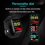 Smart Watch Men Women Smartband Blood Pressure Measurement Waterproof Fitness Tracker Bracelet Heart Rate Monitor Smartwatch