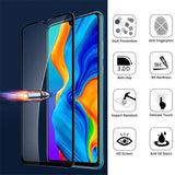 2 in 1 Screen Protector Full Protective Glass For Huawei P30 lite Pro Back Camera Lens film Tempered Glass On Huawei P30 Lite