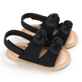 Summer Baby Sandals for Girls Newborn Dot Bow Princess Baby Girl Shoes Cotton Sandals Baby Girl Shoes