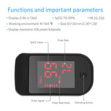 Fast Delivery Fingertip Pulse Oximeter Finger Pulse Oxygen Saturation Monitor Finger Oximeter Home family Health Care