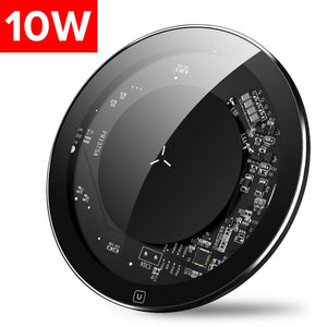 INIU 10W Fast Wireless Charger For Samsung Galaxy S10 S9 S8 Plus Note 9 USB Qi Charging Pad For iPhone 11 Pro Xs Max Xr X 8 Plus