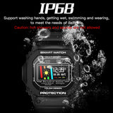 Fasion Smartwatch X12 Smart Watch Support Men Women Wristwatch Tracker Heart Rate Monitor for Swimming ECG PPG