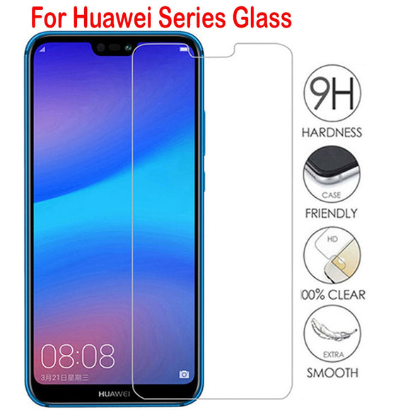 Tempered Glass For Huawei P20 lite P40 P30 P Smart 2019 Mate 20 Screen Protector Glass On honor 20 8X 10 lite 10i 8A 9X Glass