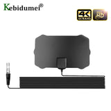 Indoor Digital TV Antenna 200 Mile Range 4K HDTV Digital 1080p TV Antenna Signal Receiver Amplifier Booster