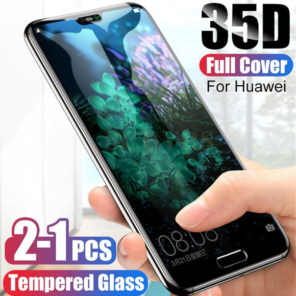 Protective Tempered Glass For Huawei P20 P30 P10 P40 Lite Pro Screen Protector For Huawei Mate20 Lite Glass For P Smart 2019