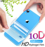 10D Back Screen Protector Hydrogel Film For iPhone 11 Pro 7 8 Plus XR XS Max Protection For iPhone 11 SE 2020 6s Plus Not Glass