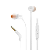 JBL T110 3.5mm Wired Earphones Stereo Music Deep Bass Earbuds Headset Sports Earphone In-line Control Hands-free with Microphone