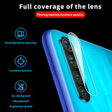 2 in 1 Full Cover 9D Tempered Glass For Xiaomi A3 Lite cc9 pro Redmi 7 8 7A 8A  Note 7 8 pro 8T Protective Screen Protector Film