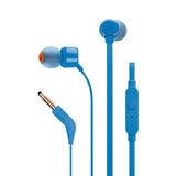 JBL T110 3.5mm Wired Earphones Stereo Music Deep Bass Earbuds Headset Sports Earphone In-line Control Hands-free with Microphone