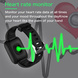 Smart Watch Men Women Smartband Blood Pressure Measurement Waterproof Fitness Tracker Bracelet Heart Rate Monitor Smartwatch