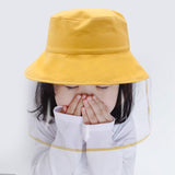 Protective Mask Hat 2020 Kid Cartoon Shape Children Multifunctional bucket Hat Dust Mask Dust Cover Full Face Cap for girls boys