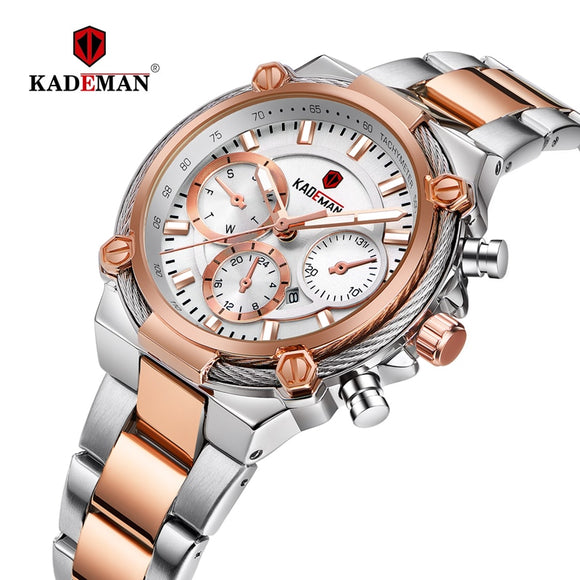 2020 New Fashion Female Business ladies watch Full Steel Luxury Ladies Wristwatches TOP Quality Brand Design Women Watches 3ATM