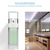 500ml Soap Dispenser Manual Elbow Spraying Liquid Soap Dispenser Bottle Wall-Mounted Sanitizer Dispenser Bathroom Accessories