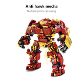 650PCS  Marvel Iron Man Hulkbuster War Machine Building Blocks Super Heroes Avengers Infinity War Children Kids Toys