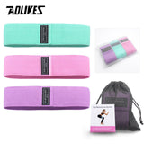 AOLIKES 3PCS/Lot Fitness Rubber Bads Resistance Bands Expander Rubber Bands For Fitness Elastic Band For Fitness Band Training