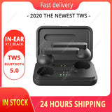 2020 New X12 TWS Bluetooth Headphones Earbuds HIFI Sport Wireless Earphone In-Ear Headset For Blackpods i9000 i12 Pro Elair Fone