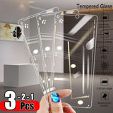 1/2/3/4Pcs Tempered Glass for huawei p30 p20 pro Screen Protector Protective Glass For Honor 20i 10i 8S 8X 9 10 20 Lite 20S