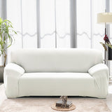 Elastic White Sofa Cover Stretch Tight Wrap All-inclusive Sofa Covers for Living Room Couch Cover Chair Sofa Cover Pillow Case