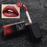 Pudaier 21 Colors Matte Liquid Lipstick Waterproof Matte Lip Gloss Not Fade Long-lasting Velvet Lipstick Makeup Cosmetics