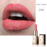 Pudaier 26 Colors Matte Velvet Lipstick Moisturizing Vitamin E Lip Glaze Sexy Red Lip Make Up Beauty Cosmetic Star Lipstick