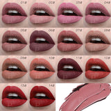 Pudaier 26 Colors Matte Velvet Lipstick Moisturizing Vitamin E Lip Glaze Sexy Red Lip Make Up Beauty Cosmetic Star Lipstick