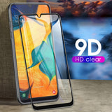 9D Curved Tempered Glass on the For Samsung Galaxy A30 A50 A10 Screen Protector For Samsung A51 M20 M30 M40 A40 A60 A70 A80 A90