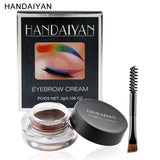 HANDAIYAN 24 Hour Waterproof Multifunctionl Eyebrows Gel and Eyeliner Gel Party Show Makeup Clown Colourful Cosmetics With Brush