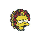 The Simpsons pins Donut Funny design Brooches Badges Humor Cartoon Enamel Backpack pins For Anime fans Gifts Jewelry wholesale