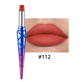 HANDAIYAN Matte Lipstick Pen Mermaid Unique Shape Design Lipstick Lip Balm Natural Vitamin E Matte Lipstick Long Lasting Color