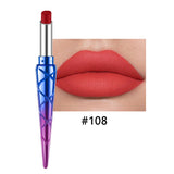 HANDAIYAN Matte Lipstick Pen Mermaid Unique Shape Design Lipstick Lip Balm Natural Vitamin E Matte Lipstick Long Lasting Color