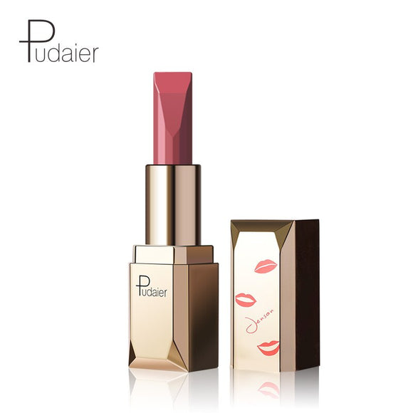 Pudaier 26 Colors Matte Velvet Lipstick Moisturizing Vitamin E Lip Glaze Sexy Red Lip Make Up Beauty Cosmetic Star Lipstick